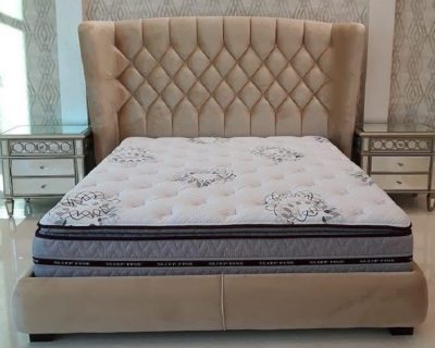 Bed and Headboard