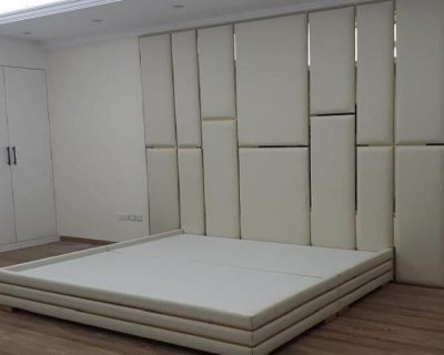 Bed and Headboard